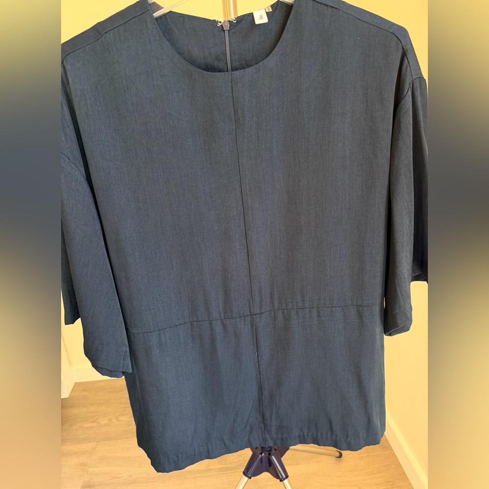 Glam Denim Blue Blouse - Picture 9 of 9